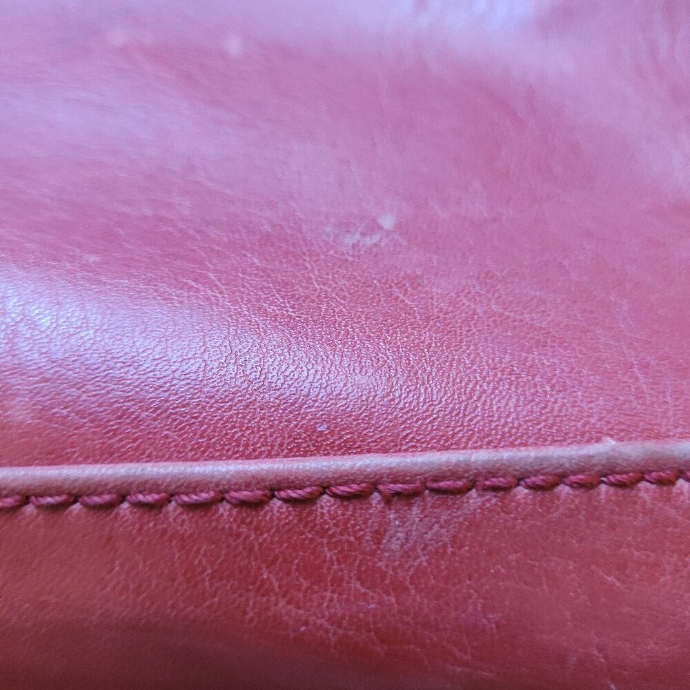 Matt & Nat Tote Schlepp Rust Red - Picture 8 of 14